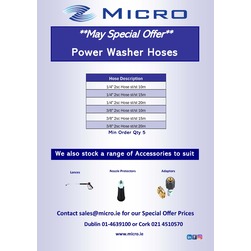 Special Offer - Power Washer Hose Assemblies